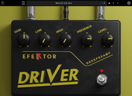 Kuassa Efektor Bass Driver v1.0.1 WiN